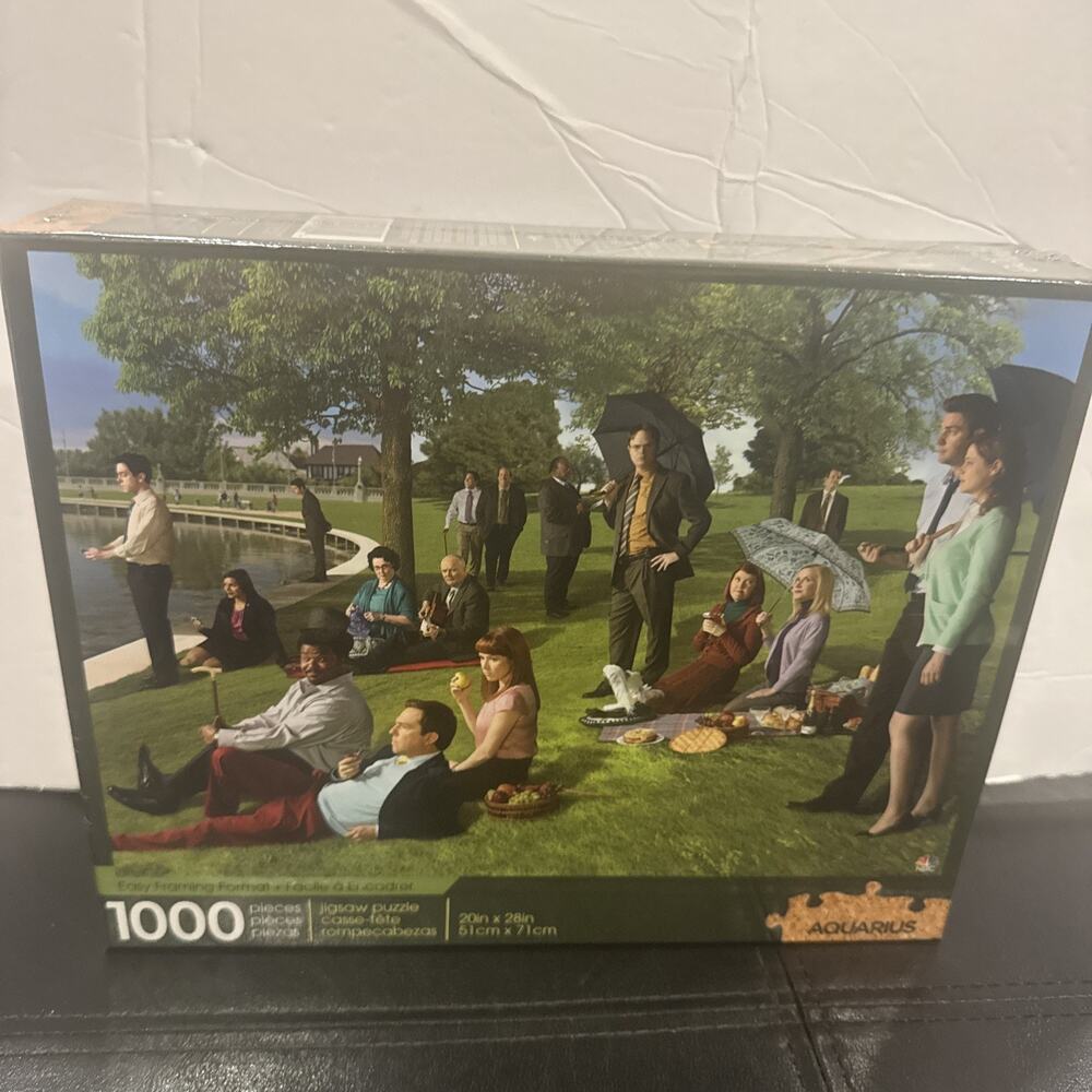 The Office Sunday Afternoon 1000 Piece Puzzle Aquarius New Sealed